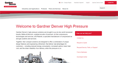 Desktop Screenshot of gdhighpressure.com