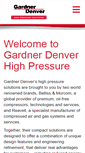 Mobile Screenshot of gdhighpressure.com