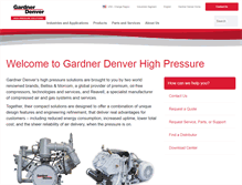 Tablet Screenshot of gdhighpressure.com